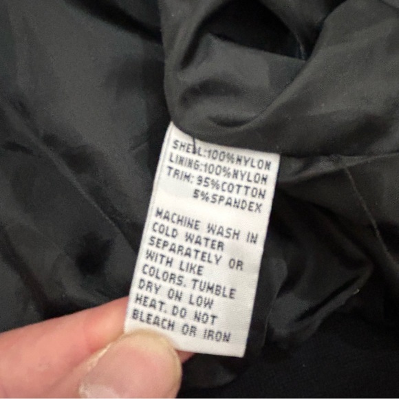 Vintage Logo Athletic Denver Broncos Football x Castrol Black Windbreaker Jacket - Picture 8 of 11